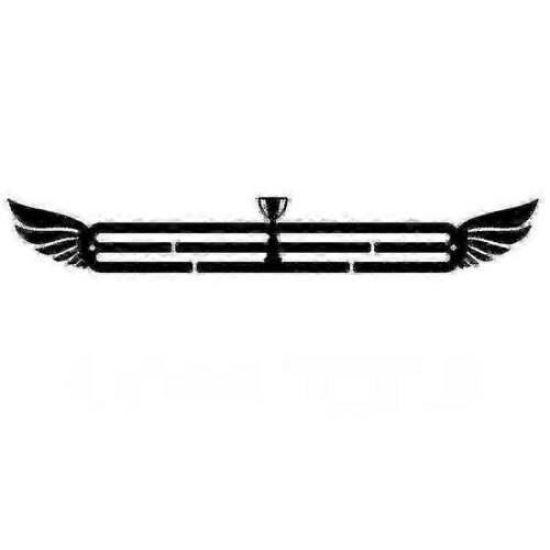 (Medal) Medal Holder Display Hanger Rack Medals Black