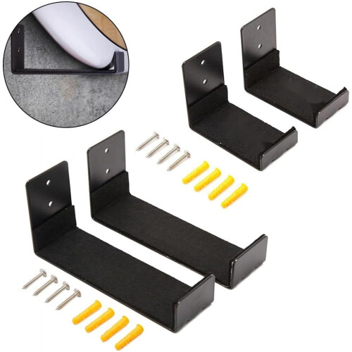 Snowboard Hanger Hook, Wall Mount Rack For Snowboard And Ski Board Storage, Display Hanger, 16.5 Cm 2