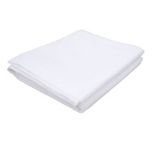 Foldable Virtual Background Screen 3x2m White Polyester Cotton