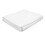 Foldable Virtual Background Screen 3x2m White Polyester Cotton 15