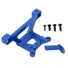 Blue Aluminum Front Bracket Mount for Traxxas 1/16 E Revo, Slash 4WD & Summit RC Cars