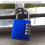 Blaues Aluminium-Vorhängeschloss mit 4-stelligem Zahlencode – Hochsicherheit 3