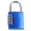 Blaues Aluminium-Vorhängeschloss mit 4-stelligem Zahlencode – Hochsicherheit 10