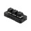 (Black) 3 Keys Type-C RGB Custom Keypad Macro Programmin Keys E-sports Game Mini Keypad for Mechanical Keyboard Plug-Play  White 1