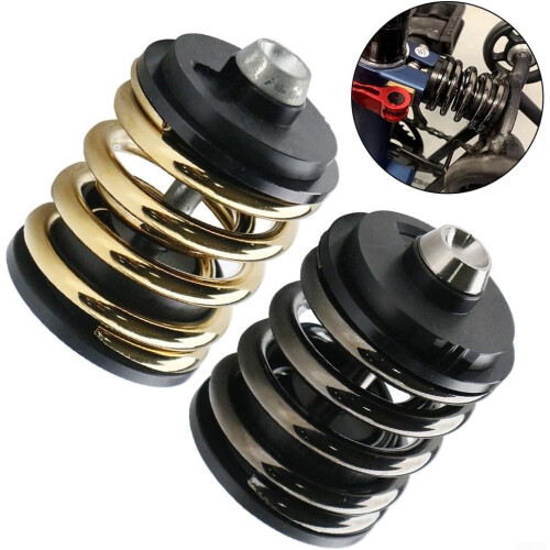 Bike Shock Absorbers Folding Rear Shock Absorber Spring For Brompton Gray 1