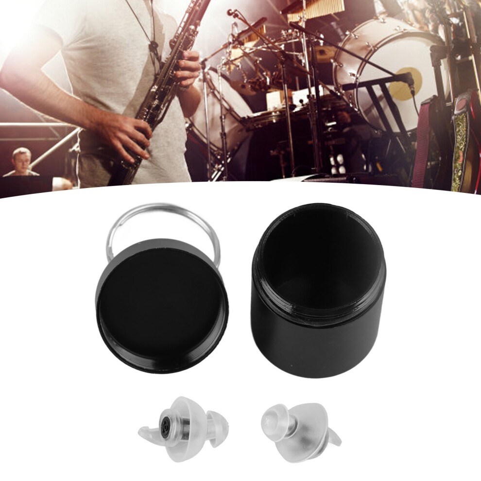 Noise Reduction Earplugs 2Pcs High Fidelity Hearing Protectors For Concerts 7641352221595