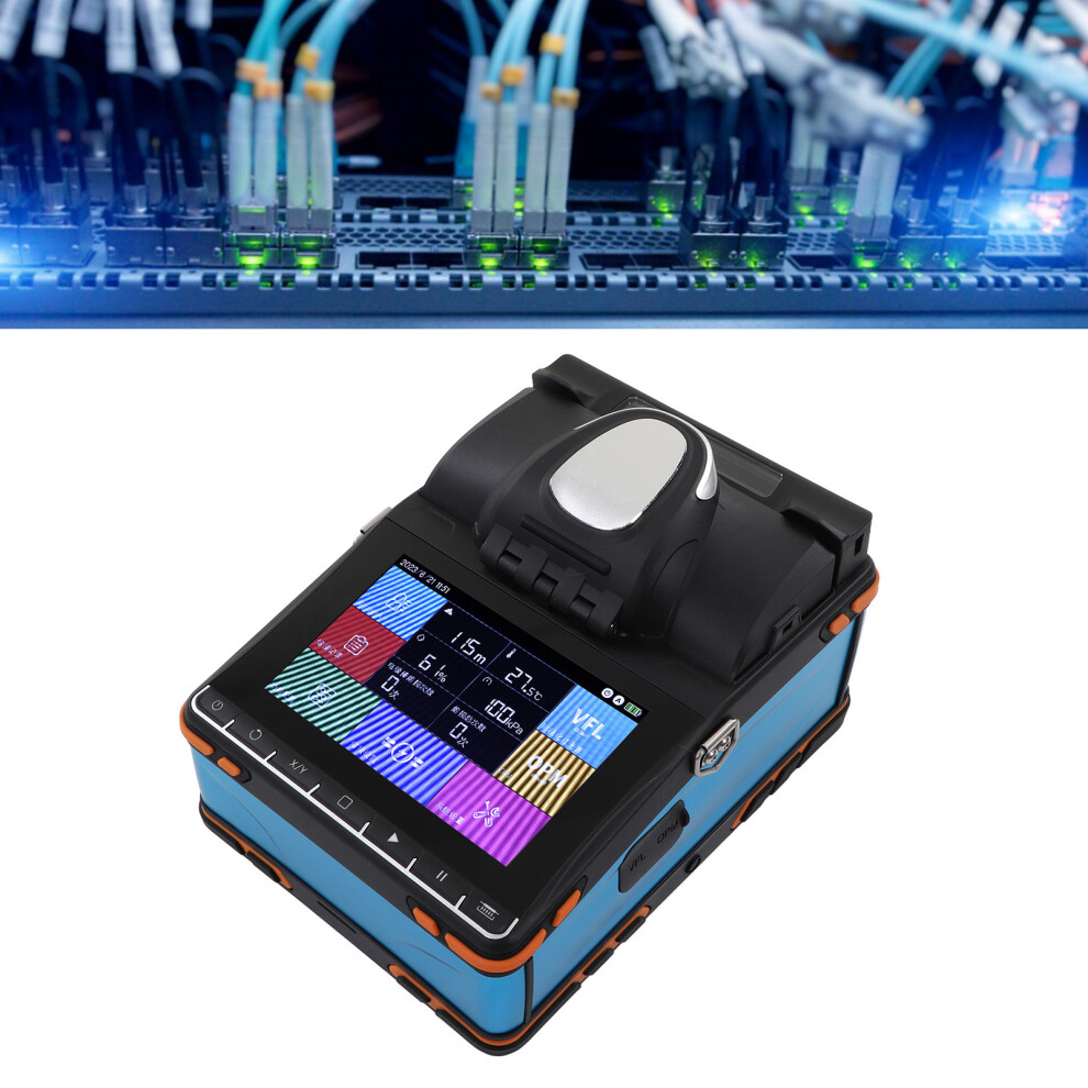 AUA 70F Automatic Optical Fiber Fusion Splicer Kit 7800mAh 5.5'' Touch Screen-image-OPC-PKYNCP2-NEW