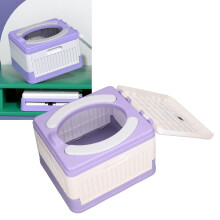 Kids Portable Foldable Toddler Potty, Lightweight ABS, Purple Car & Travel