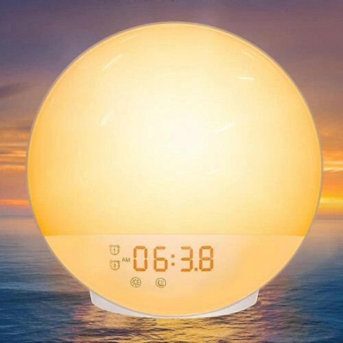 Sunrise Alarm Clock Wake Up Light Gradual Wake Up Light Alarm Clock