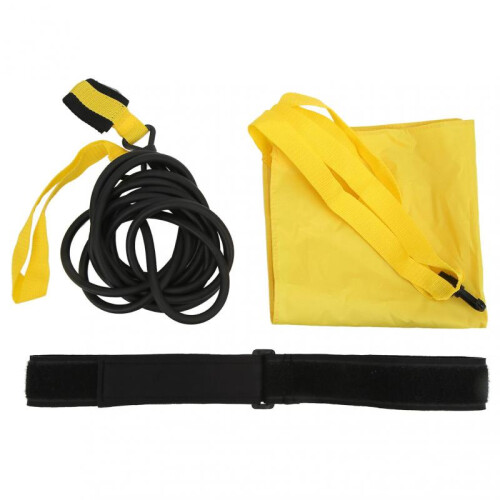 Adjustable Swim Belt with Waterproof Design and Resistance Parachute for Strength Training