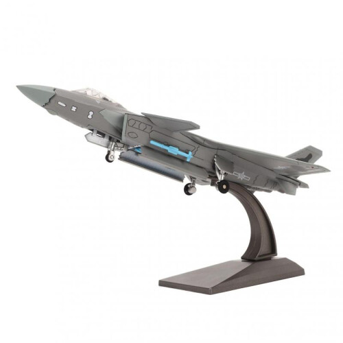 1:100 Scale Aluminum Alloy Fighter Jet Model – Gift for Teens 14+ 1