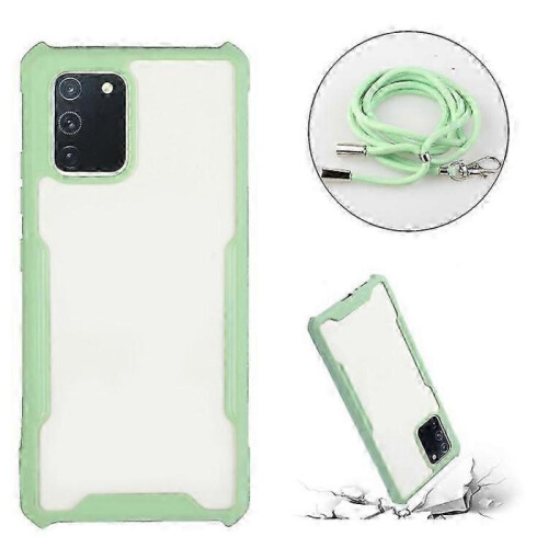(Avocado) For Huawei P40 Pro Acrylic + Color TPU Shockproof Case 1
