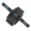 Blue Home Gym Abdominal Roller with Ergonomic Handle & Knee Support - Auto Springback 2