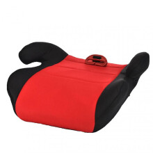 Red Travel Booster Seat for Kids Ages 3-12, Portable & Non-Slip Design