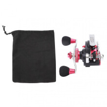 B65 Portable Fishing Reel: 10+1 BB, 2.6:1 Gear Ratio for Raft Fishing (Right Hand)
