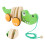 Infant Crocodile Car Toy Pull Along Climbing Hand-Pulling Educational Plaything 11