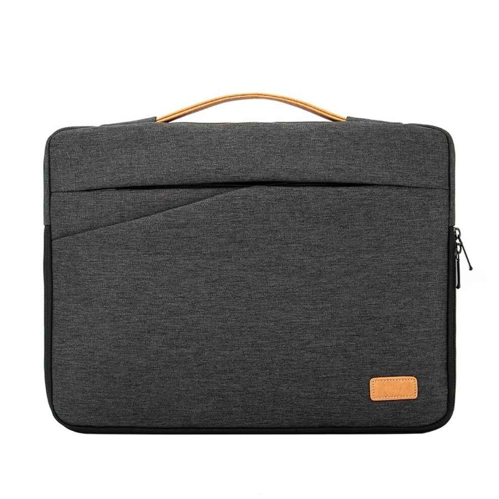 Laptop Sleeve Case Fits 13.3 14 15.6 Inch Laptops Unisex Waterproof Slim Briefcase With Handle Dark/Gray 9016109266224
