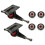 Dual Warped Skateboard Wheel Bracket and Bridge Kit 2