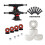 Dual Warped Skateboard Wheel Bracket and Bridge Kit 1