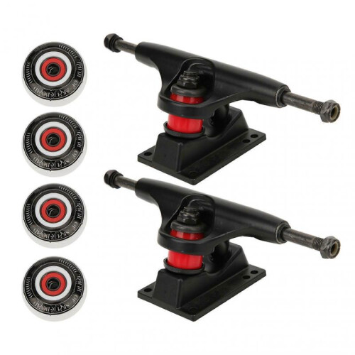Dual Warped Skateboard Wheel Bracket and Bridge Kit 2