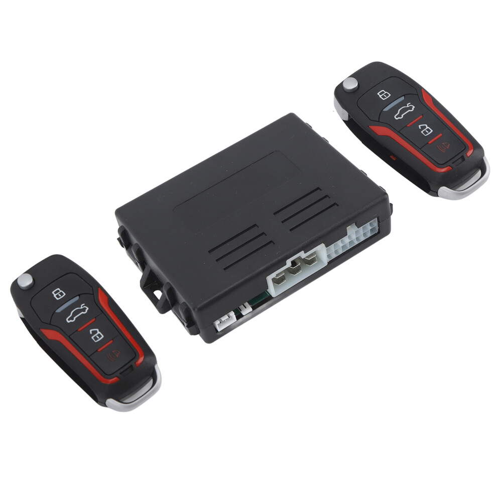 Car Security Alarm System Dc12v Universal With Keyless Entry & Remote Control 7691352230424