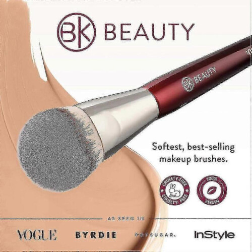 BK Beauty 101 Contoured Foundation Brush for Liquid & Cream Makeup 1