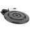 Black Plastic Belt Drive Record Player Turntable for Instruments 16