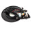 Black Plastic Belt Drive Record Player Turntable for Instruments 6