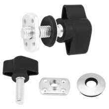 Hard Top Fasteners for Jeep Wrangler YJ TJ JK - 8 Pcs Bolts & Nuts Heavy Duty