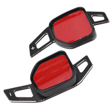 Aluminum Black Paddle Shifters for A1-A8, Q5-Q7, 12.3x5.8cm