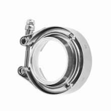 2 Inch Stainless Steel V Band Clamp Flange Kit for Turbo Exhaust 2.0-4.0 Inch