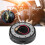 Universal Aluminum Steering Wheel Quick Release Hub Adapter Black 9.5cm 6