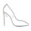 (Red Light) LED High Heels Neon Modeling Lights Bar Cafe Decoration Lights Lights 2