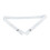 Elasticated Anti-Shedding Elasticated Straps Fixed Chastity Accessories White Chastity Devices One Size Elastic Material 1