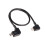 Micro-USB-zu-Lightning-Datenübertragungskabel für Android/iOS-Geräte 1,2 m Schwarz 2