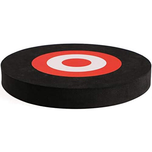 Archery EVA Foam Target 25x3 cm Self-Healing Moving Target Practice Black Red 2