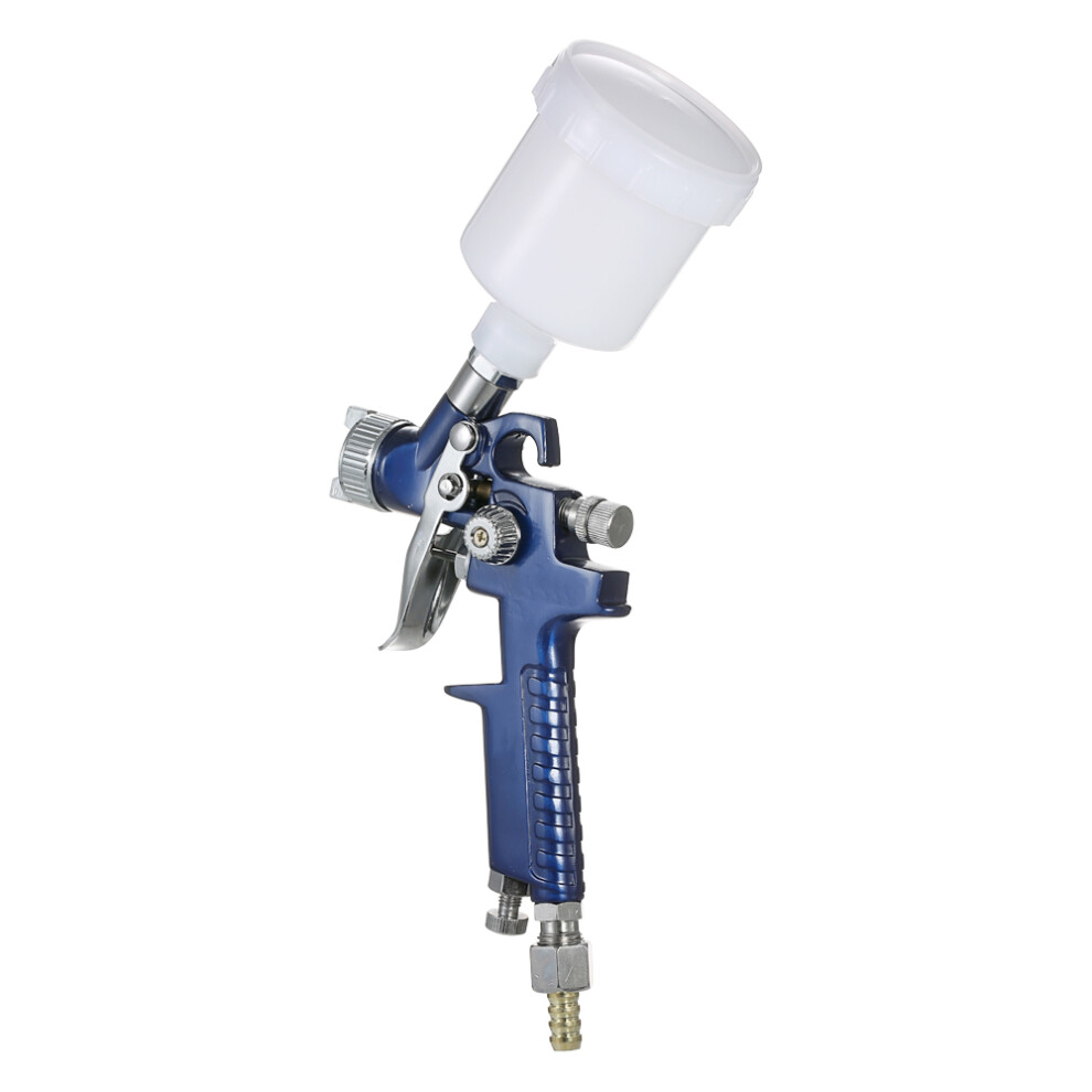 Mini Hvlp Air Spray Gun Kit 1.0Mm, 125Ml, Blue For Car & Art 7641352234472