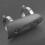 Universal Dry Carbon Fiber Auspuff MidPipe 14