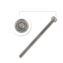 10 Stück Edelstahl M3 x 45 mm Innensechskantschrauben für 3D-Druckergebrauch