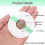 Freestyle Libre Sensor Cover, 30 Pcs Waterproof Libre Sensor Covers, Round Freestyle Libre Sensor Stickers Libre Sensor Patches for Long-dura 3