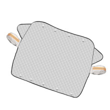 Thick Aluminized Car Snow Shield with 9 Magnets, Windshield Cover