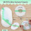 Freestyle Libre Sensor Cover, 30 Pcs Waterproof Libre Sensor Covers, Round Freestyle Libre Sensor Stickers Libre Sensor Patches for Long-dura 2