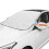 Thick Aluminized Car Snow Shield with 9 Magnets, Windshield Cover 6
