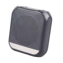 Rechargeable Portable Voice Amplifier with Headset Mic, 2200mAh, Black