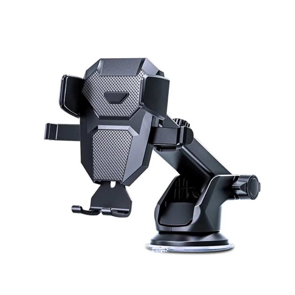 Car Phone Holder Sturdy Suction Cup Pad Mount Rotatable Phone Stand Compatible With Most Smartphones Black2 9393856204496