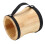 Handtrommel-Set aus Holz mit Schaffell-Oberseite, 9