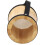 Handtrommel-Set aus Holz mit Schaffell-Oberseite, 8