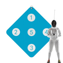 Fencing Training Equipment: Wall Climbing Practice Gear, Five Auxiliary Accessories, Eye Of Taurus Compatible