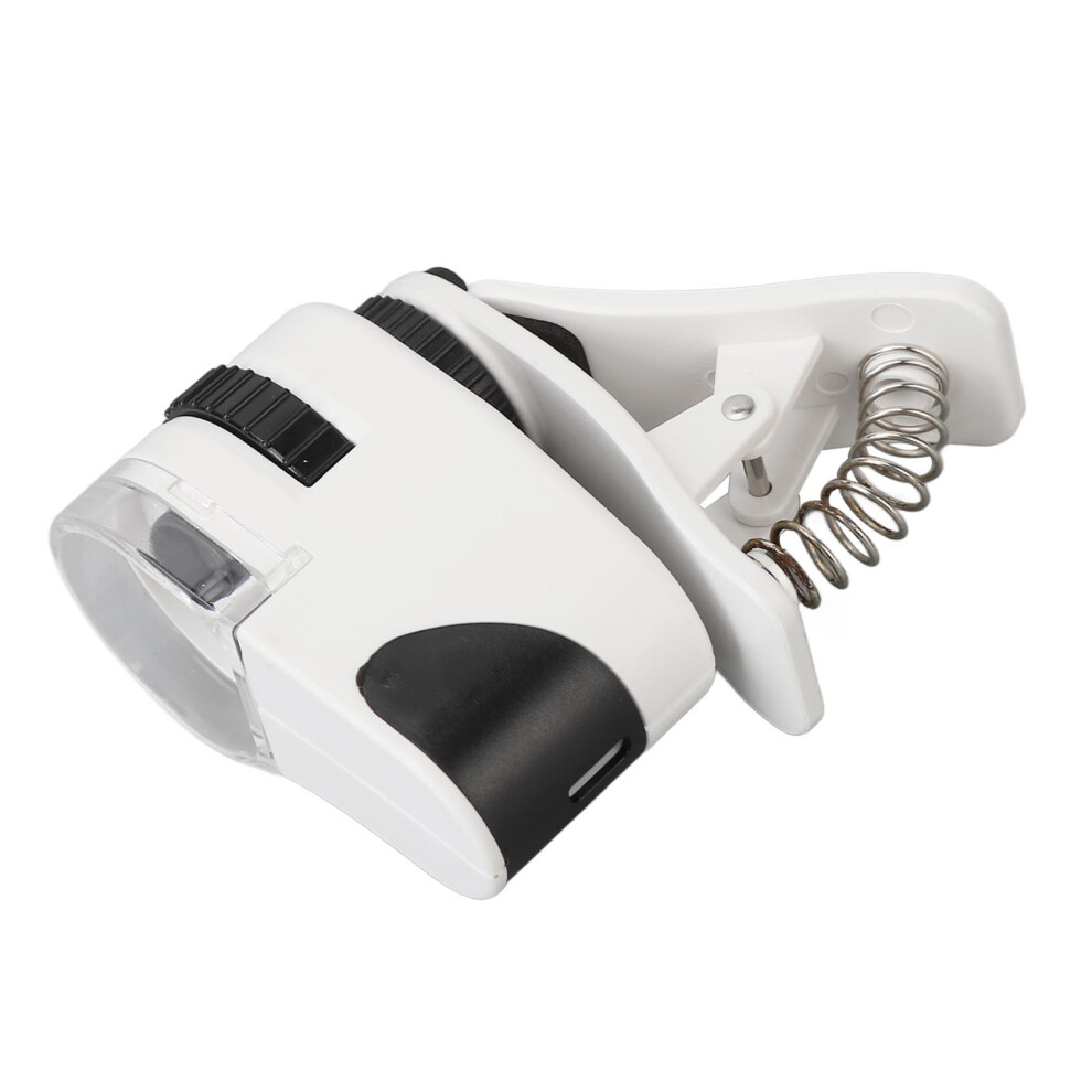50X Clip-On Microscope With Led Uv For Smartphones, Portable Light 4921352081782