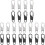 3 Pieces Zipper Replacement Pullers Detachable Pulls For Clothing 2